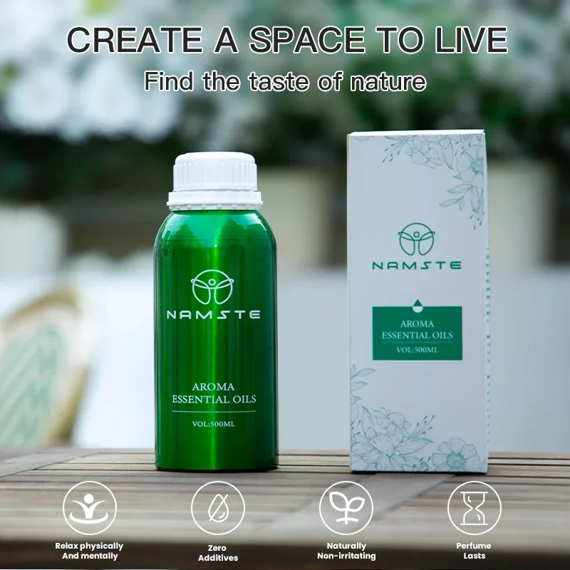 Home Fragrance Organic - Namste 100/500ML Dyfuzor Zapachowy Olejki Eteryczne