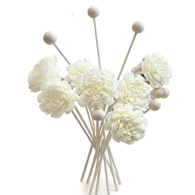 Home Fragrance Incense - 10 SZT. Sztuczne Kwiatowe Patyczki z