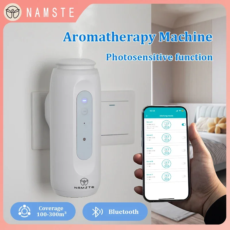 Home Fragrance Flowers - NAMSTE przenośny inteligentny dyfuzor 300m3 gniazdo
