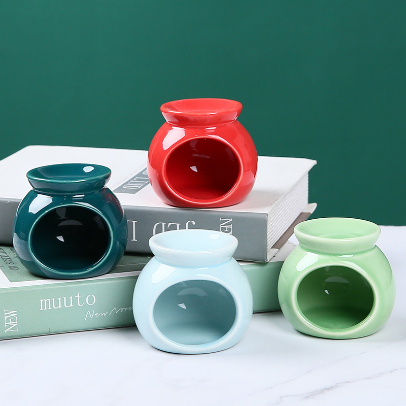 Home Fragrance Organic - Porcelanowy palnik zapachowy Furance olejków eterycznych