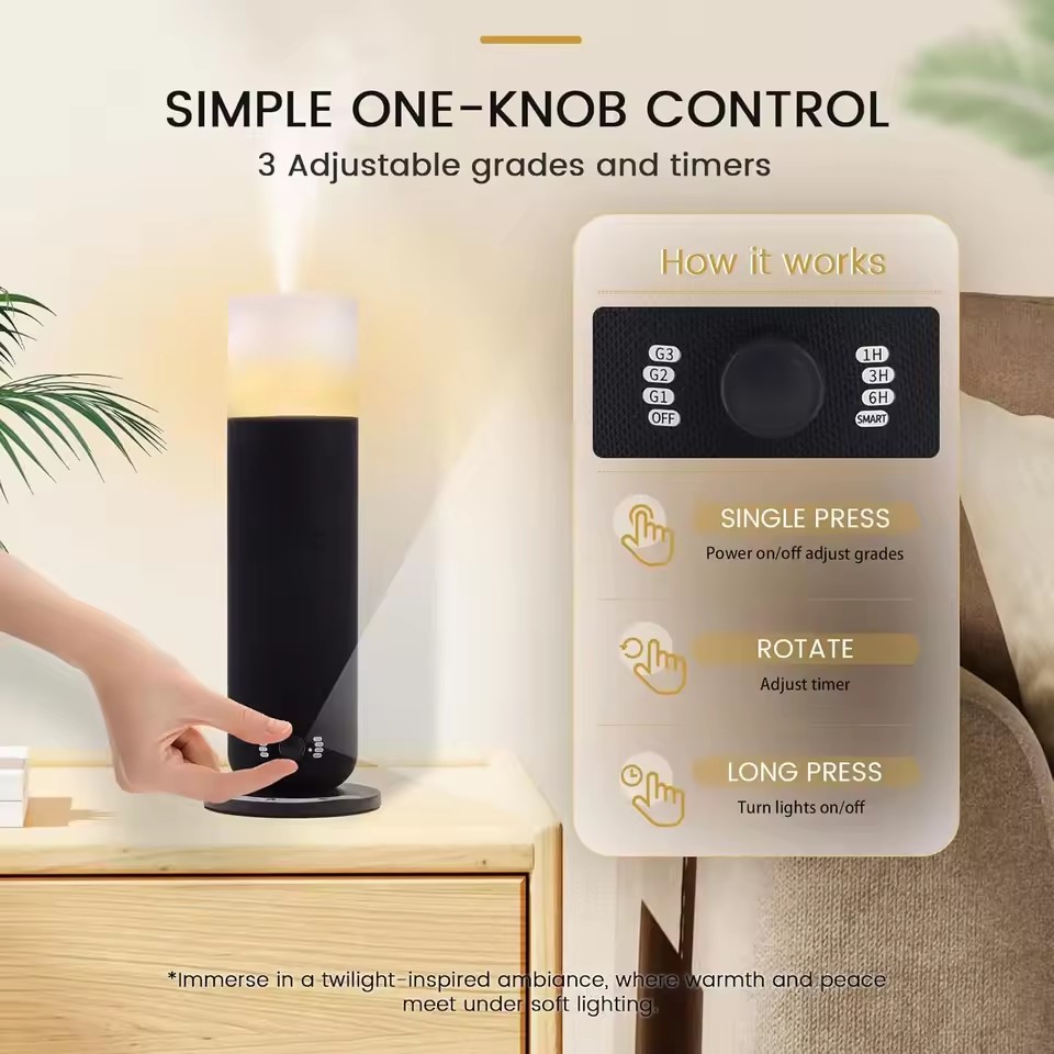 Home Fragrance Diffuser Electric - Dyfuzor zapachowy do pomieszczeń o powierzchni