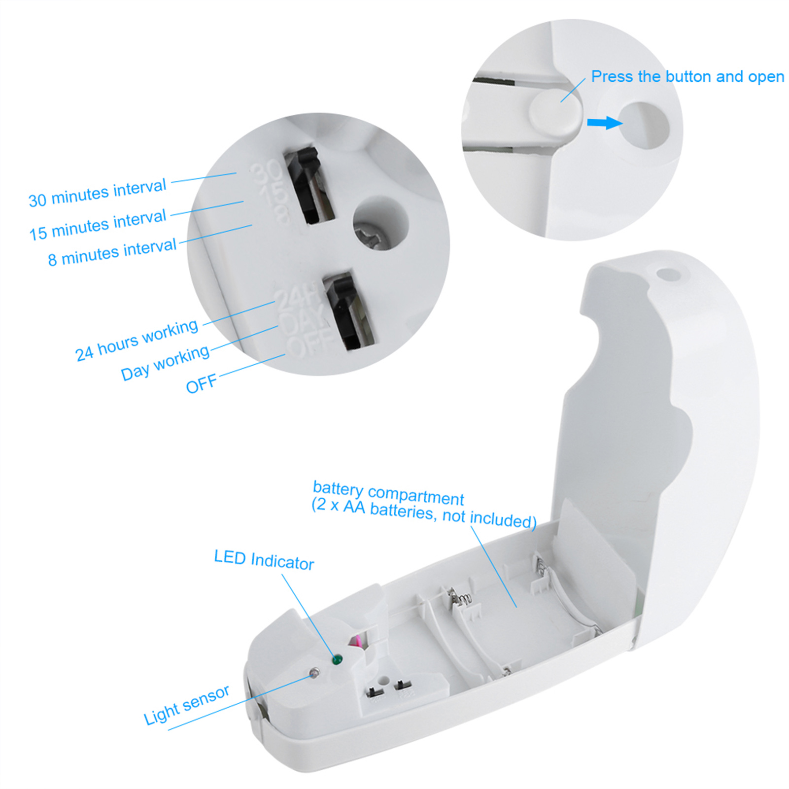 Automatyczny, regulowany, mont – Home Fragrance Automatic Spray recenzja i cena