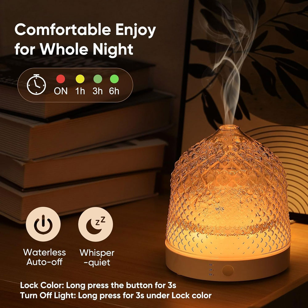 Elektryczny szklany ultradźwię – Home Fragrance Diffuser Electric recenzja i cena