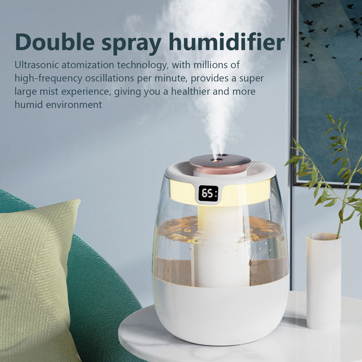 1.3L nawilżacz powietrza podwó – Home Fragrance Organic recenzja i cena
