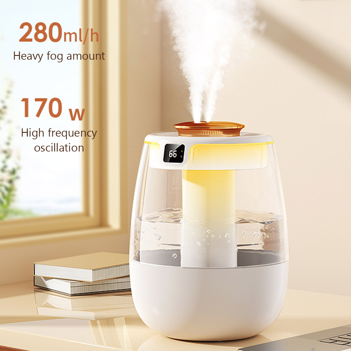 1.3L nawilżacz powietrza podwó – Home Fragrance Organic recenzja i cena
